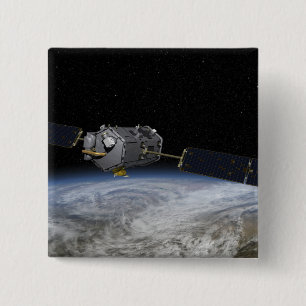 Badge Carré 5 Cm C'est un concept d'artiste à l'aide d'un modèle 2