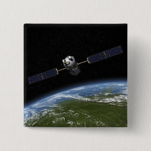 Badge Carré 5 Cm C'est un concept d'artiste-économiste