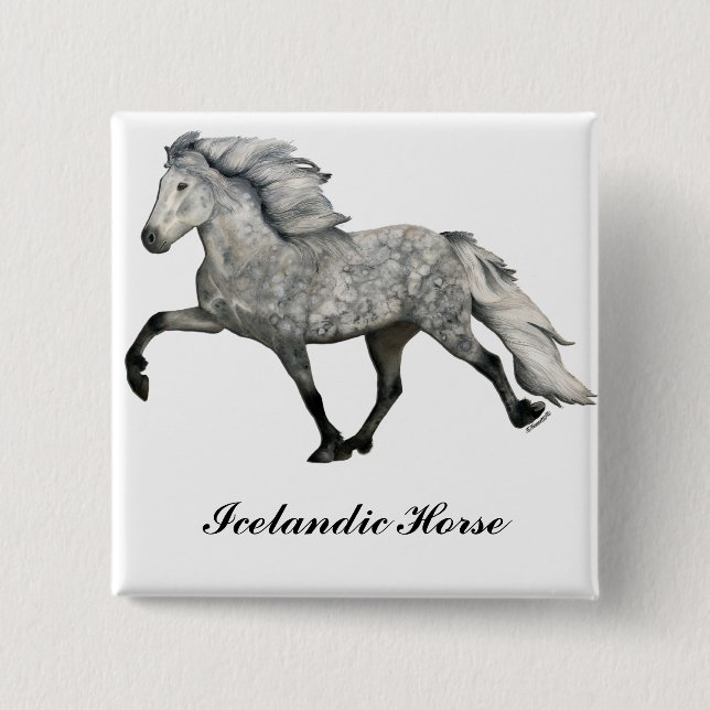 Badge Carré 5 Cm Charismatique (Devant)