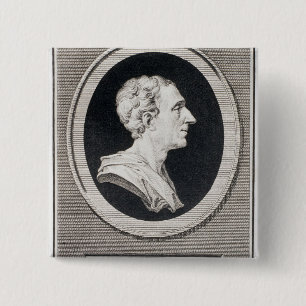 Badge Carré 5 Cm Charles Louis de Secondat, baron de Montesquieu
