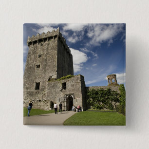 Badge Carré 5 Cm Château de Blarney, Irlande