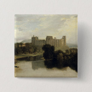 Badge Carré 5 Cm Château de Joseph Mallord William Turner  
