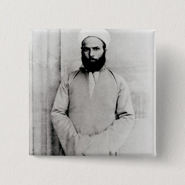 Badge Carré 5 Cm Cheik Muhammad Abduh (Devant)