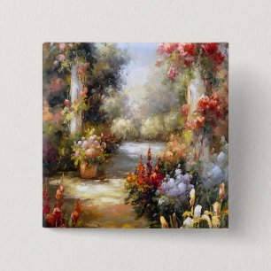 Badge Carré 5 Cm Chemin de la mémoire I