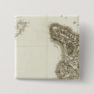 Badge Carré 5 Cm Cherbourg