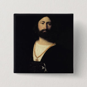 Badge Carré 5 Cm Chevalier de l'ordre de Malte