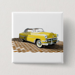 Badge Carré 5 Cm Chevy 1953