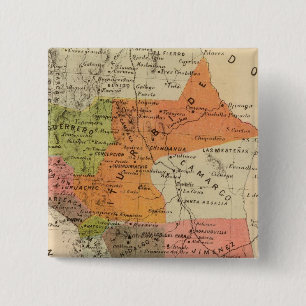 Badge Carré 5 Cm Chihuahua, Mexique