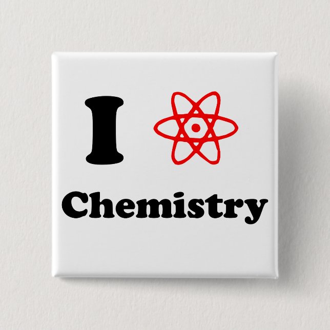 Badge Carré 5 Cm Chimie (Devant)