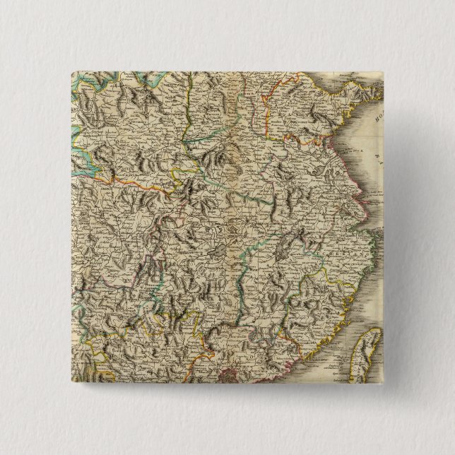 Badge Carré 5 Cm Chine 9 (Devant)