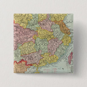 Badge Carré 5 Cm Chine et Malaisie