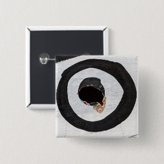 Badge Carré 5 Cm cible déchirures