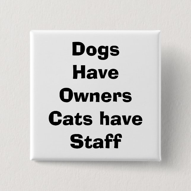 Badge Carré 5 Cm citation (Devant)