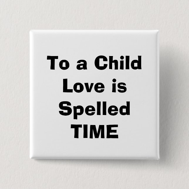 Badge Carré 5 Cm citation (Devant)