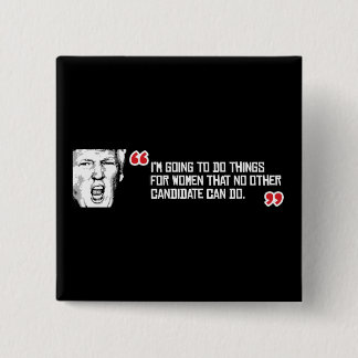 Badge Carré 5 Cm Citation d'atout - je vais faire des choses pour