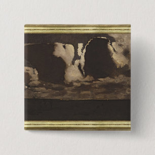 Badge Carré 5 Cm Clair de lune, 1887