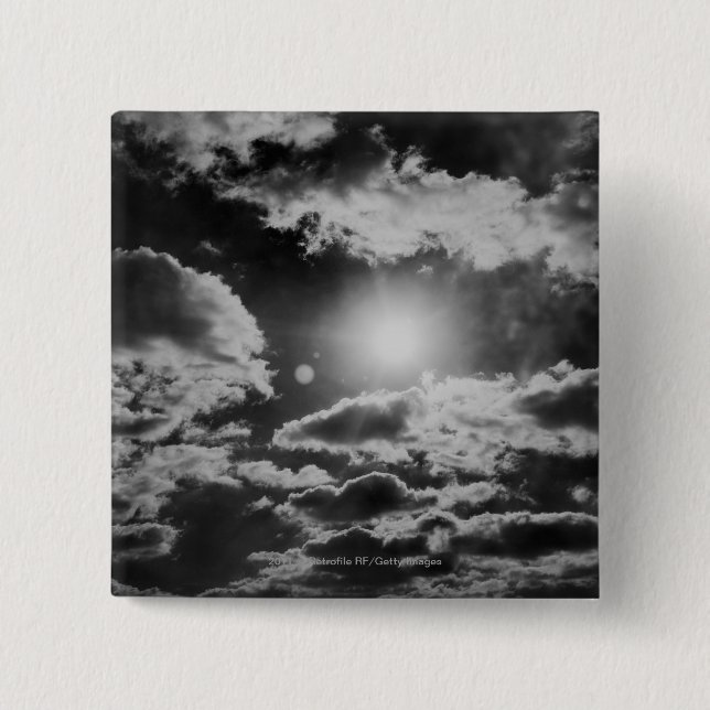 Badge Carré 5 Cm Cloudscape (Devant)