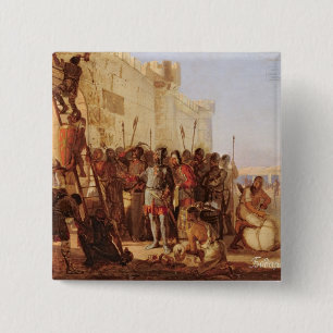 Badge Carré 5 Cm Clouement de duc grand Oleg