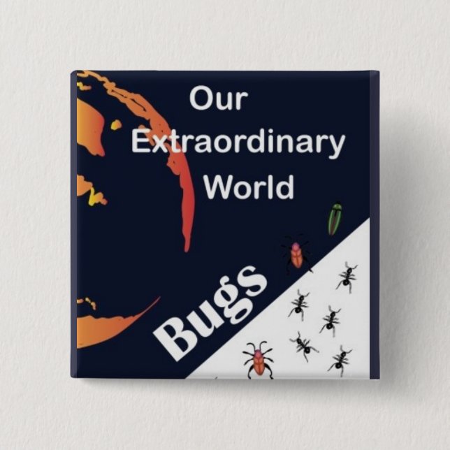 Badge Carré 5 Cm Club des aventuriers (Devant)