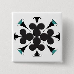 Badge Carré 5 Cm Clubs