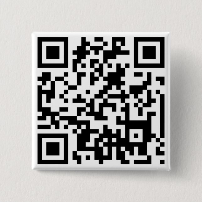 BADGE CARRÉ 5 CM CODE QR (Devant)