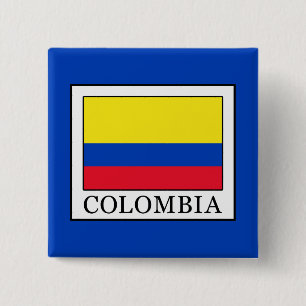 Badge Carré 5 Cm Colombie