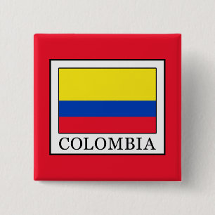 Badge Carré 5 Cm Colombie