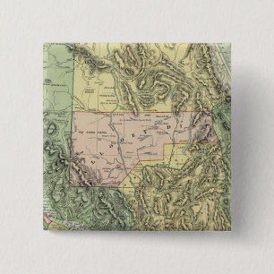 Badge Carré 5 Cm Colombie-Britannique 2