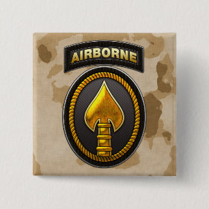 Badge Carré 5 Cm Commandement des opérations spéciales des États-Un