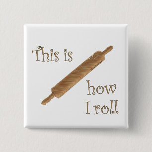 Badge Carré 5 Cm Comment rouler