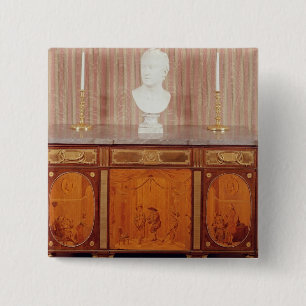 Badge Carré 5 Cm Commode, 1776-79