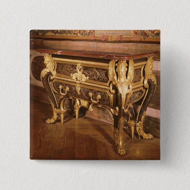 Badge Carré 5 Cm Commode de Mazarine (Devant)