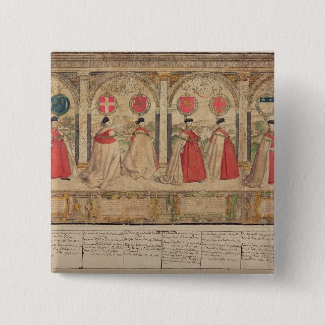 Badge Carré 5 Cm Composé imaginaire (Devant)