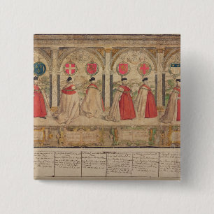 Badge Carré 5 Cm Composé imaginaire