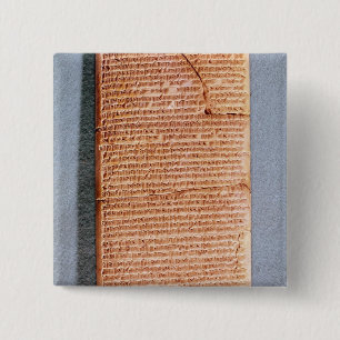 Badge Carré 5 Cm Comprimé rapportant les sacrifices de rituel