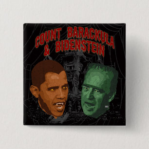 Badge Carré 5 Cm Compte Barackula et Bidenstein