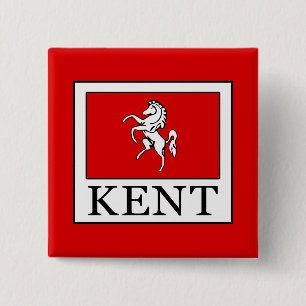 Badge Carré 5 Cm Comté de Kent
