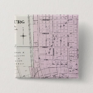 Badge Carré 5 Cm Comté de Sonoma, Californie 22