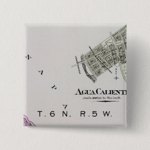 Badge Carré 5 Cm Comté de Sonoma, Californie 6