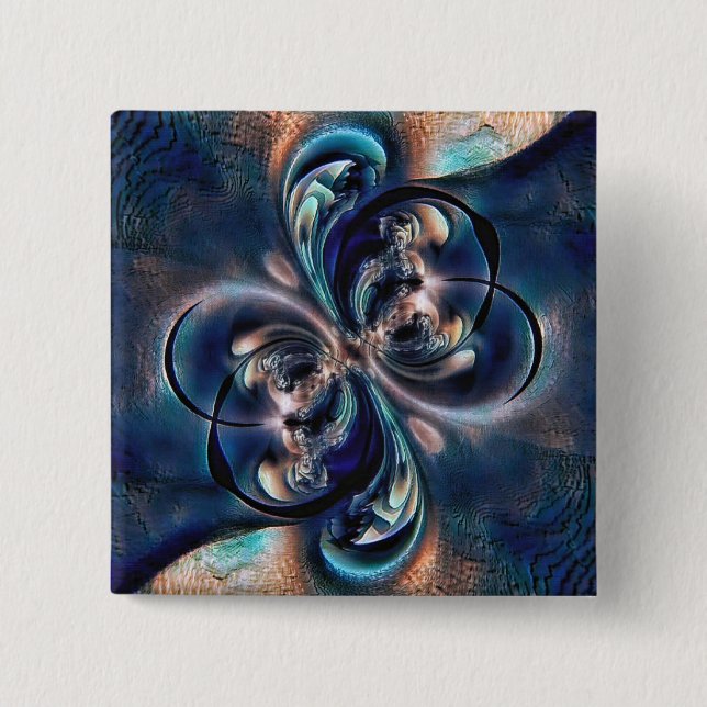 Badge Carré 5 Cm Conception (Devant)