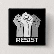 Conception de protestation de poings levés résista