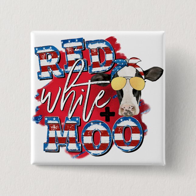 Badge Carré 5 Cm Concevez votre propre bouton d'épingle (Devant)