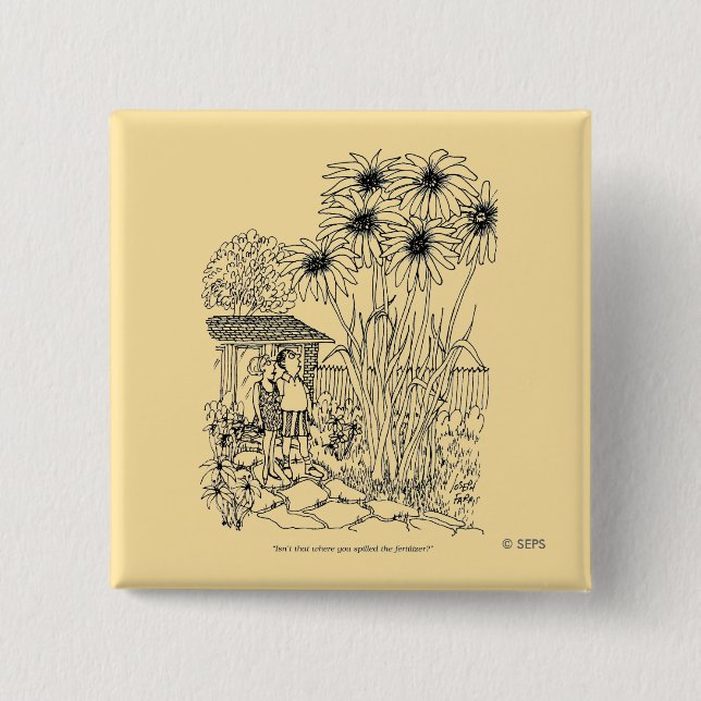 Badge Carré 5 Cm Conducteur vide 2 d'oiseau (Devant)