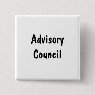 Badge Carré 5 Cm Conseil consultatif