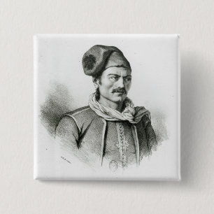 Badge Carré 5 Cm Constantine Kanaris