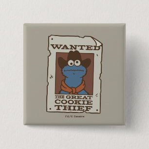 Badge Carré 5 Cm Cookie Monster   Affiche de recherche