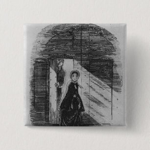 Badge Carré 5 Cm Coordonnée d'Amy Dorrit