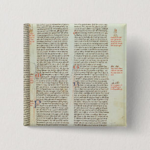 Badge Carré 5 Cm Cott Nero D II f.114 Adrian IV