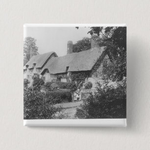 Badge Carré 5 Cm Cottage d'Anne Hathaway