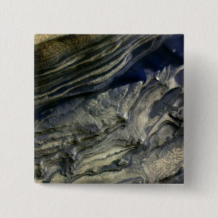 Badge Carré 5 Cm Couches exposées à Polar Canyon